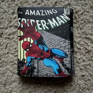 Marvel Spider-Man Wallet - Black, Blue, Red